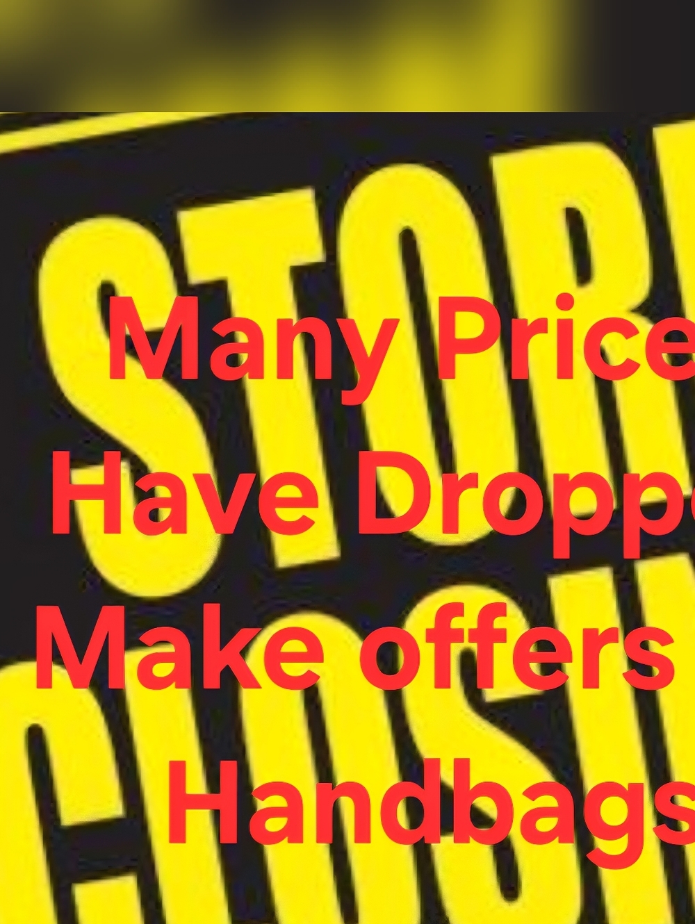PRICES DROPPED ON 👕📿📚. MAKE AN OFFER ON HANDBAGS 👜